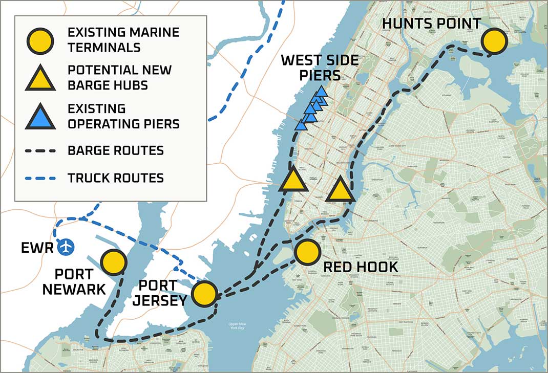 NYC map