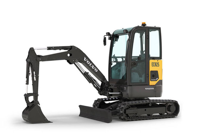 Picture of Volvo ECR25 Electric Compact Excavator for Lease